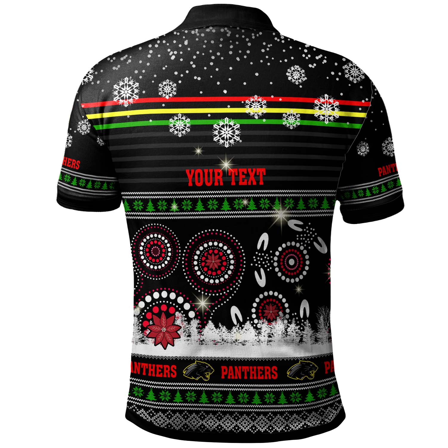 panthers-rugby-christmas-polo-shirt-custom-panthers-ugly-christmas-and-aboriginal-patterns-polo-shirt