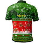 rabbitohs-rugby-christmas-polo-shirt-custom-rabbitohs-ugly-christmas-and-aboriginal-patterns-polo-shirt