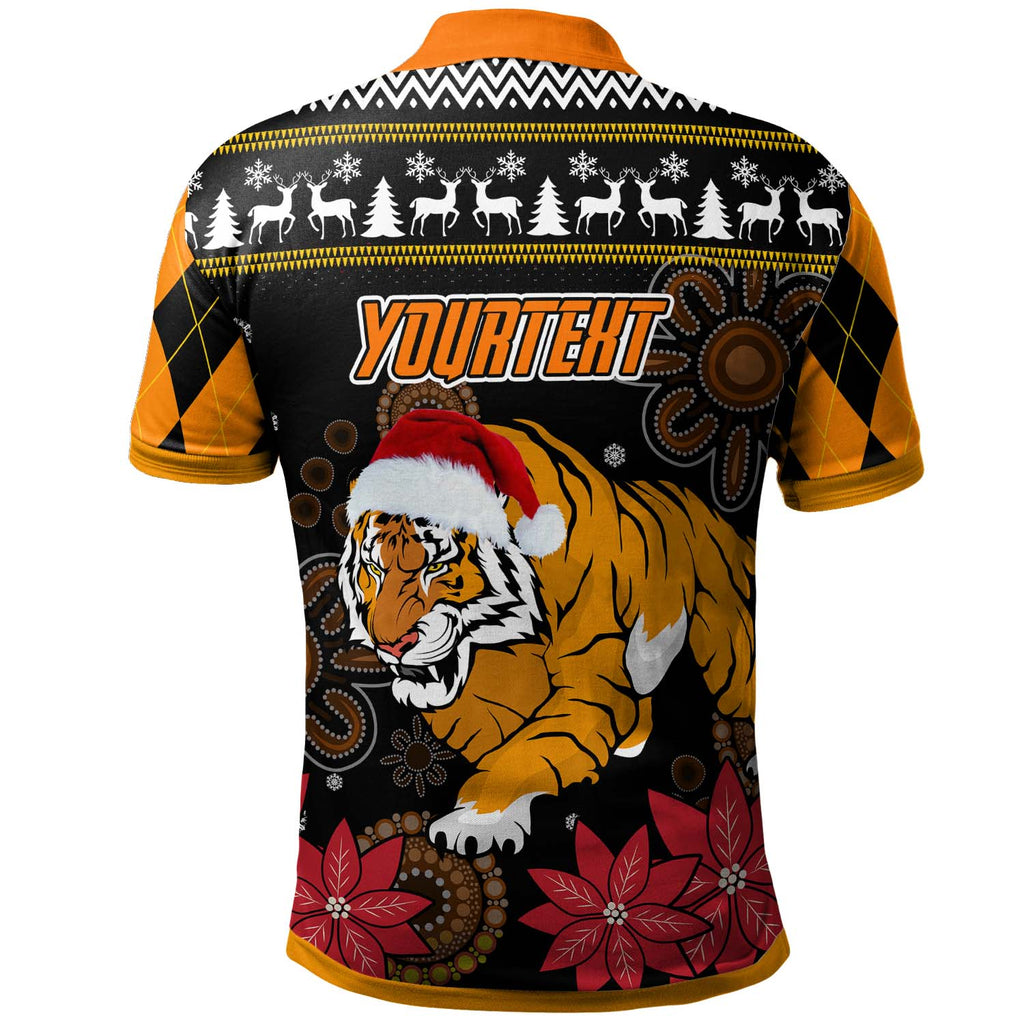 tigers-rugby-christmas-polo-shirt-custom-tigers-merry-christmas-aboriginal-polo-shirt