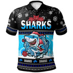 sharks-rugby-christmas-polo-shirt-custom-sharks-ugly-christmas-and-aboriginal-patterns-polo-shirt