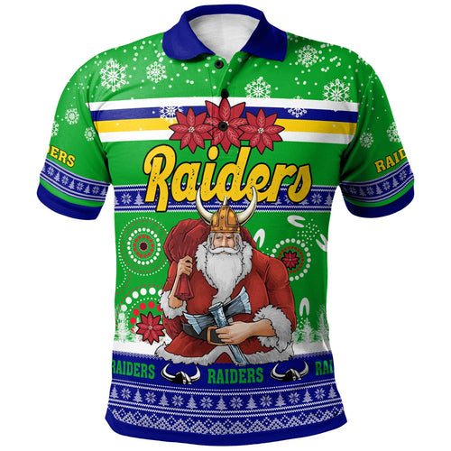raiders-rugby-christmas-polo-shirt-custom-raiders-ugly-christmas-and-aboriginal-patterns-polo-shirt