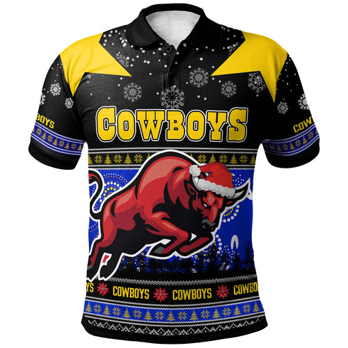 cowboys-rugby-christmas-polo-shirt-custom-cowboys-ugly-christmas-and-aboriginal-patterns-polo-shirt
