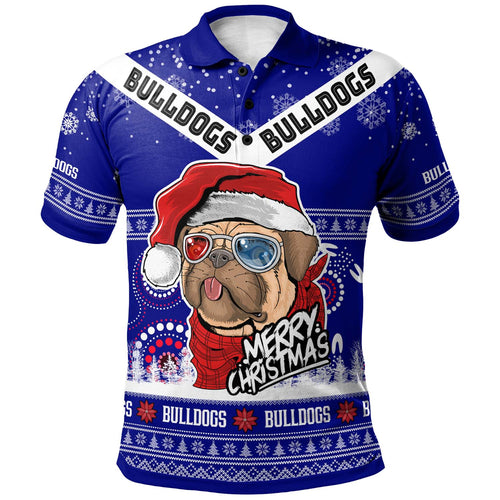 bulldogs-rugby-christmas-polo-shirt-custom-bulldogs-ugly-christmas-and-aboriginal-patterns-polo-shirt