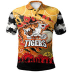 tigers-rugby-polo-shirt-custom-anzac-wests-tigers-aboriginal-with-poppy-flower-polo-shirt
