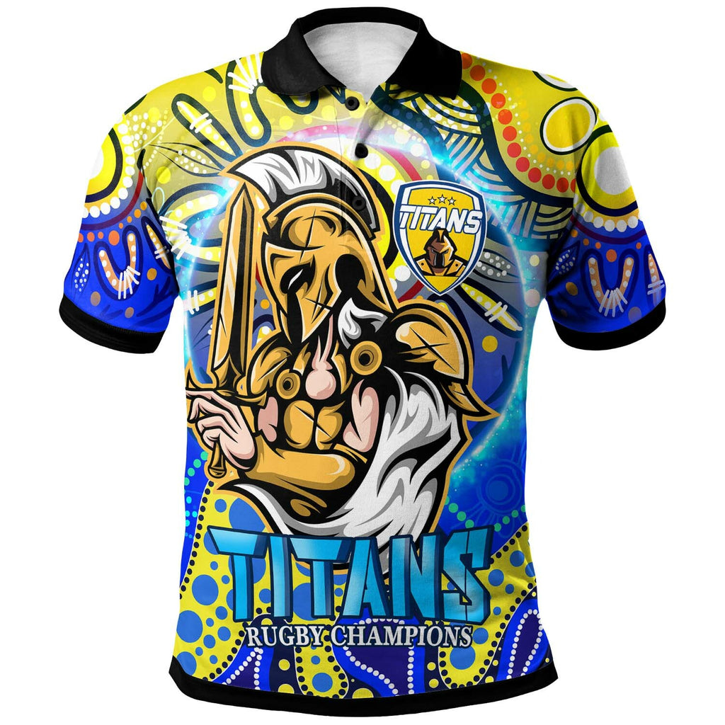 titans-rugby-polo-shirt-custom-titans-rugby-league-with-aboriginal-dot-painting-style-player-and-number-polo-shirt