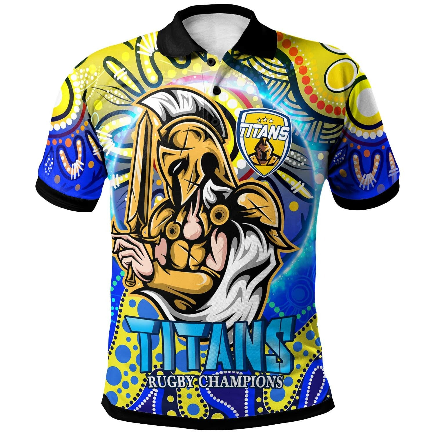titans-rugby-polo-shirt-custom-titans-rugby-league-with-aboriginal-dot-painting-style-player-and-number-polo-shirt