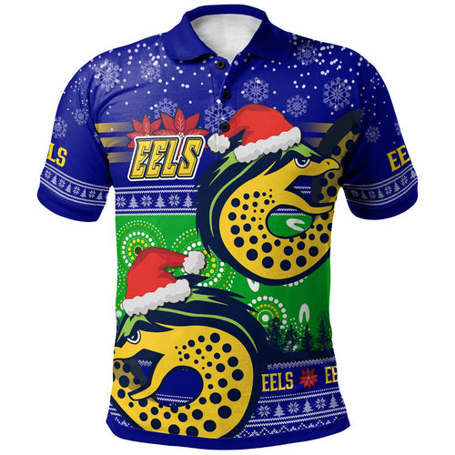 eels-rugby-christmas-polo-shirt-custom-eels-ugly-christmas-and-aboriginal-patterns-polo-shirt