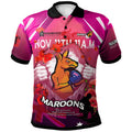 maroons-rugby-polo-shirt-custom-maroons-remembrance-day-lest-we-forget-poppies-polo-shirt