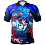 sharks-rugby-polo-shirt-custom-sharks-remembrance-day-lest-we-forget-poppies-polo-shirt