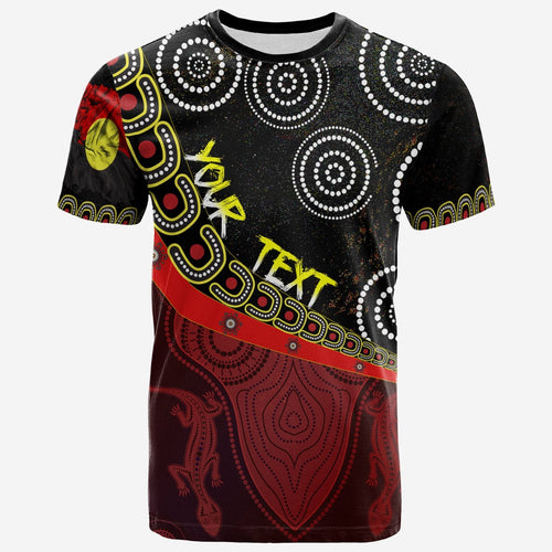 custombreakout-kid-t-shirts-aboriginal-flags-dot-acrylic-paint-style-naidoc