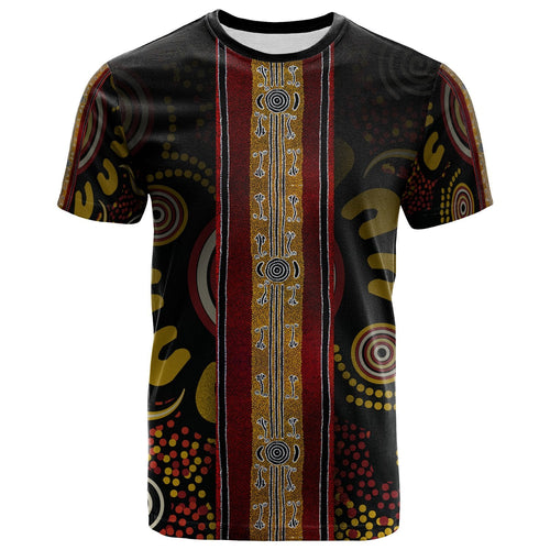 tshirt-aboriginal-dot-panting-art-stripe-lines