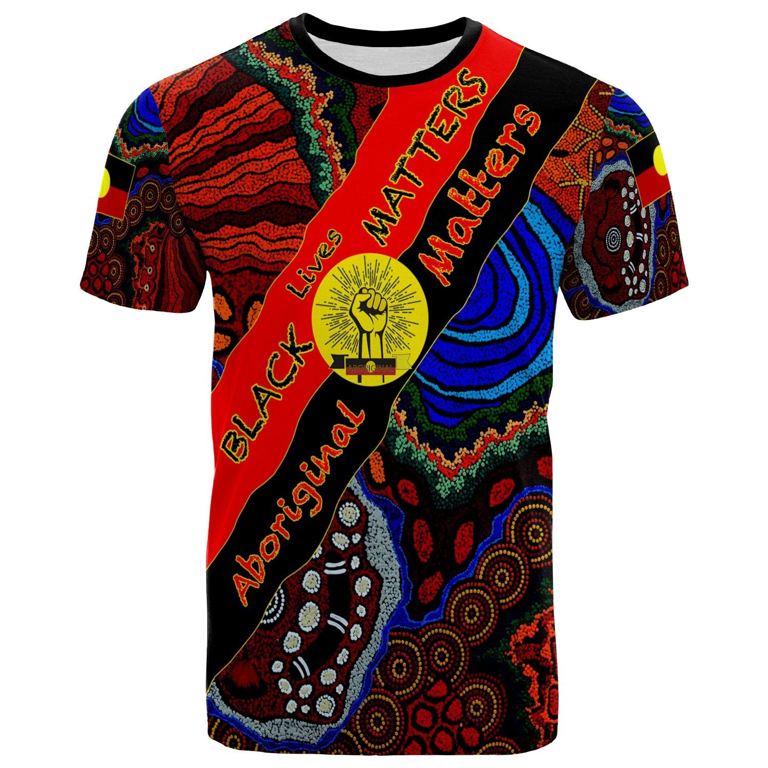 1saustralia-t-shirt-breakout-black-lives-matter-aboriginal-patterns