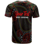 aboriginal-christmas-t-shirt-custom-aussie-koala-christmas-tree-with-aboriginal-inspired-t-shirt