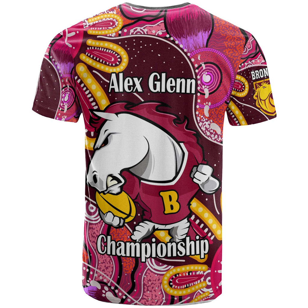 nrlw-broncos-rugby-t-shirt-custom-broncos-aboriginal-dot-painting-player-and-number-woman-t-shirt