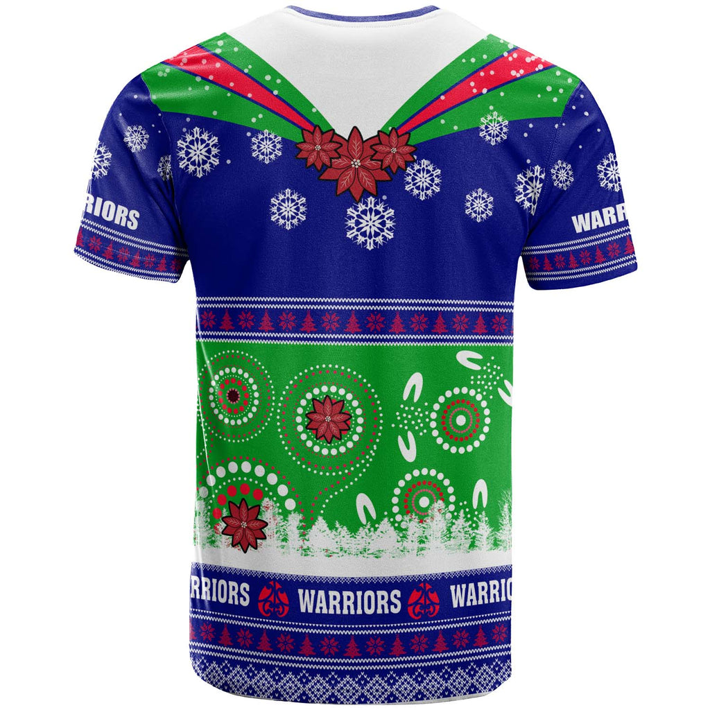 warriors-rugby-christmas-t-shirt-custom-warriors-ugly-christmas-and-aboriginal-patterns-t-shirt