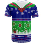warriors-rugby-christmas-t-shirt-custom-warriors-ugly-christmas-and-aboriginal-patterns-t-shirt