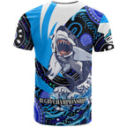 sharks-rugby-t-shirt-custom-angry-sharks-rugby-team-with-aboriginal-dot-painting-player-and-number-t-shirt