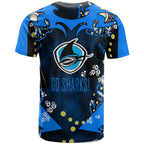 sharks-rugby-t-shirt-custom-personalised-sharkies-forever-with-aboriginal-culture-league-rugby-team-t-shirt