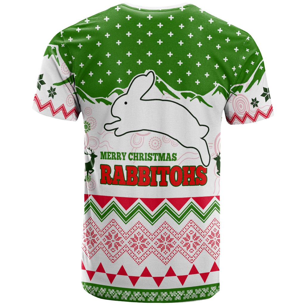 rabbitohs-rugby-christmas-t-shirt-custom-merry-christmas-rabbitohs-aboriginal-culture-t-shirt