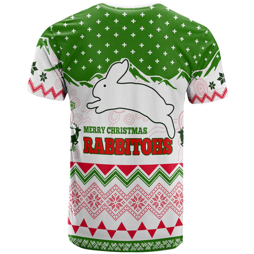 rabbitohs-rugby-christmas-t-shirt-custom-merry-christmas-rabbitohs-aboriginal-culture-t-shirt