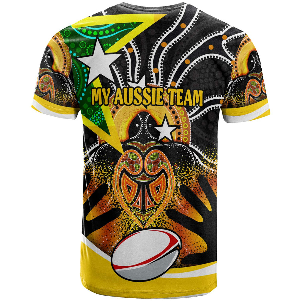 kangaroos-rugby-t-shirt-custom-kangraroo-australian-rugby-league-go-the-roos-indigenous-player-and-number-t-shirt
