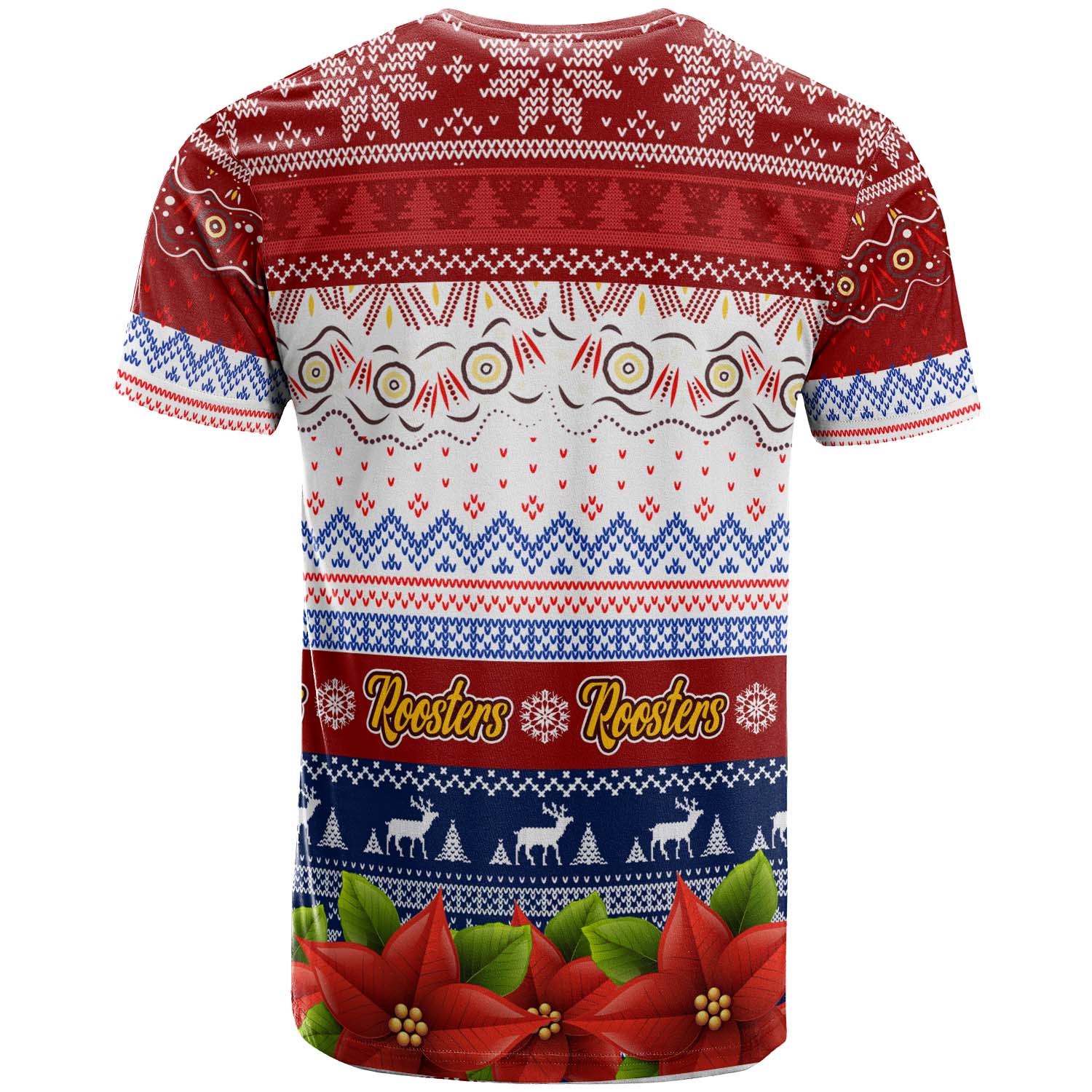 roosters-rugby-chrstmas-t-shirt-custom-roosters-ugly-christmas-knitted-t-shirt