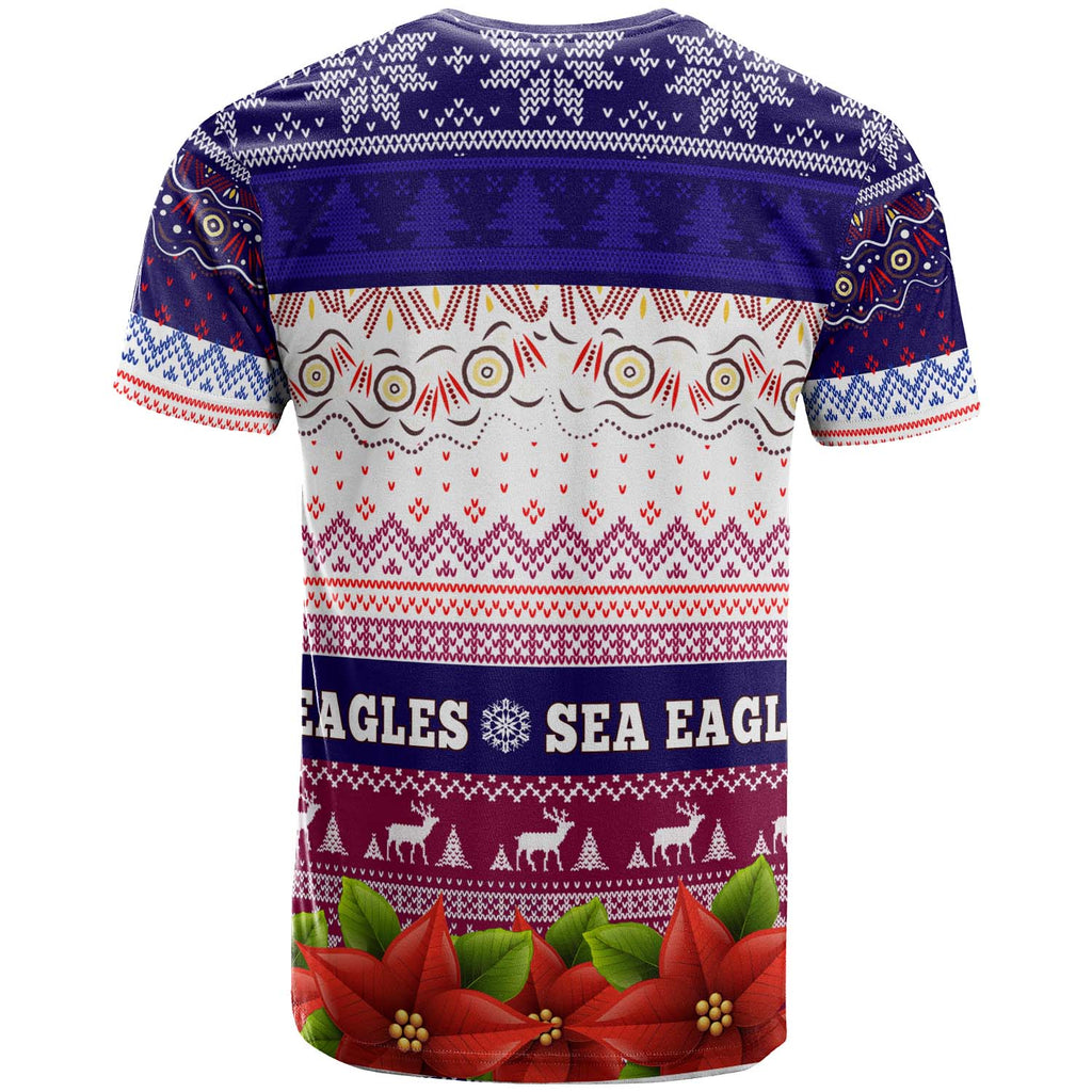 sea-eagles-rugby-chrstmas-t-shirt-custom-sea-eagles-ugly-christmas-knitted-t-shirt