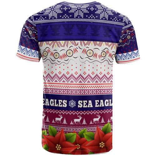 sea-eagles-rugby-chrstmas-t-shirt-custom-sea-eagles-ugly-christmas-knitted-t-shirt