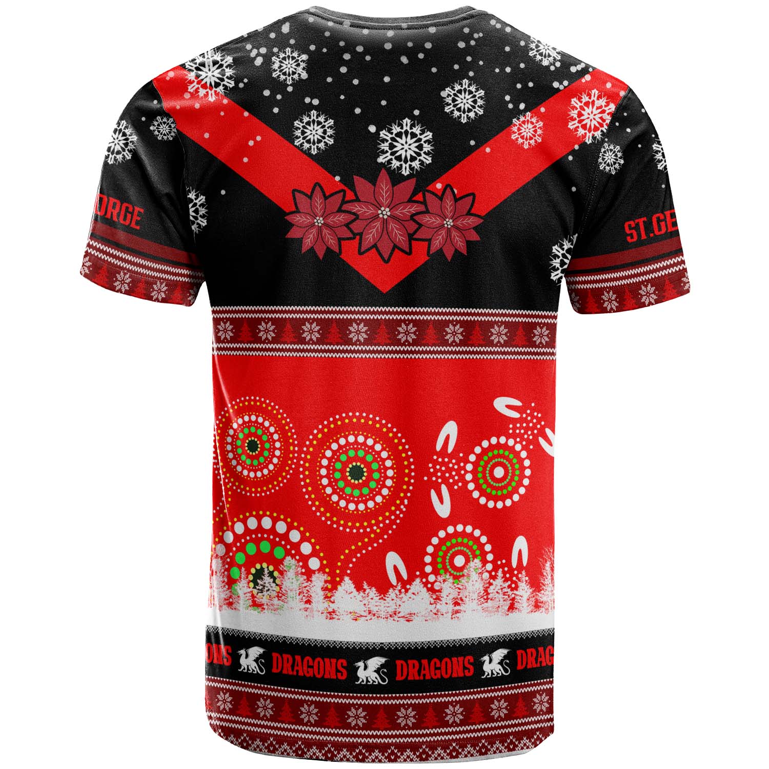 stgeorge-rugby-christmas-t-shirt-custom-dragons-ugly-christmas-and-aboriginal-patterns-t-shirt