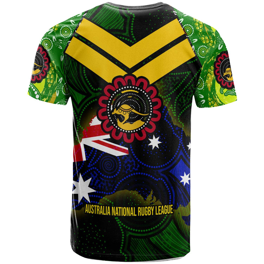 kangaroos-rugby-t-shirt-custom-kangaroo-national-rugby-league-indigenous-dreamtime-player-and-number-t-shirt