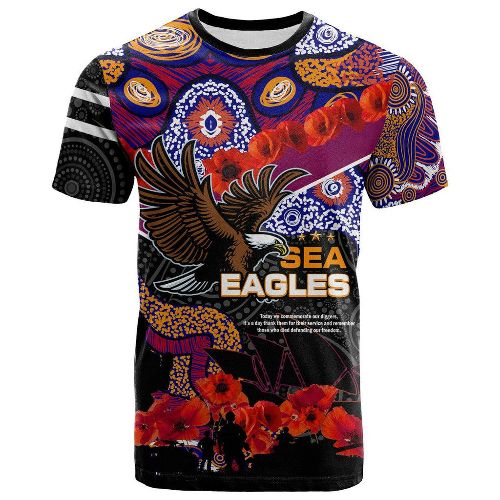 sea-eagles-rugby-t-shirt-anzac-day-sea-eagles-lest-we-forget-aboriginal-patterns-t-shirt