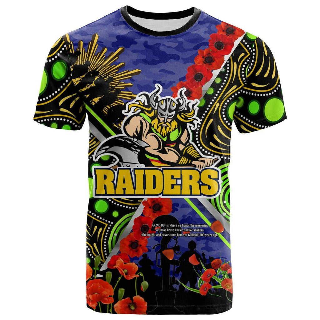 raiders-rugby-t-shirt-canberra-raiders-anzac-day-remembrance-aboriginal-t-shirt