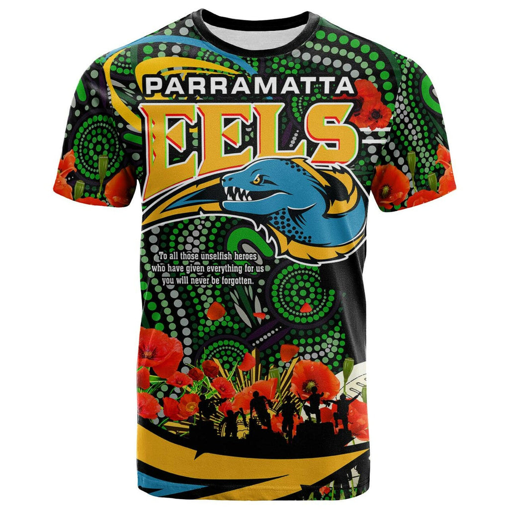 eels-rugby-t-shirt-custom-anzac-eels-aboriginal-with-flower-t-shirt