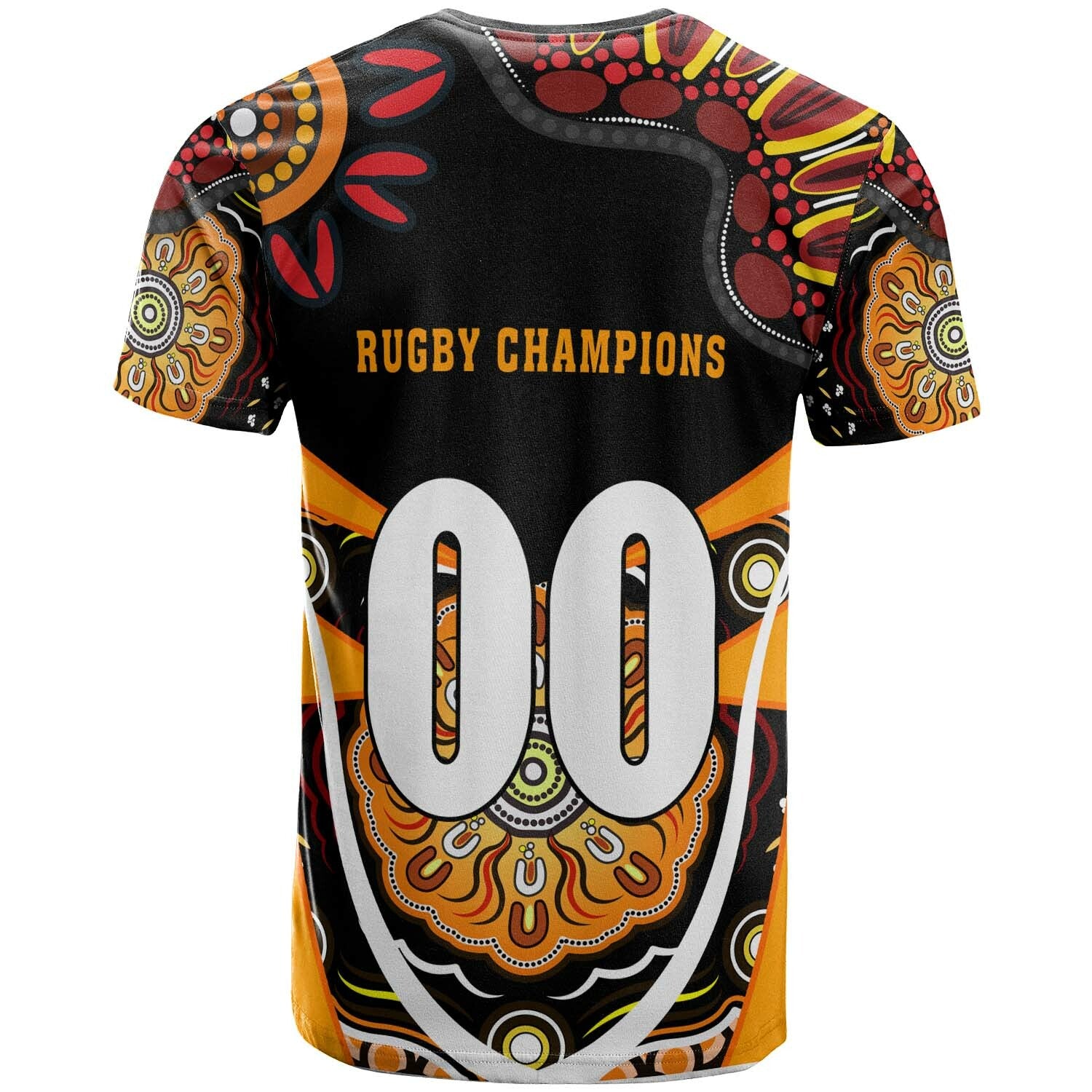 tigers-rugby-t-shirt-custom-tigers-rugby-ball-with-aboriginal-dot-painting-art-player-and-number-t-shirt