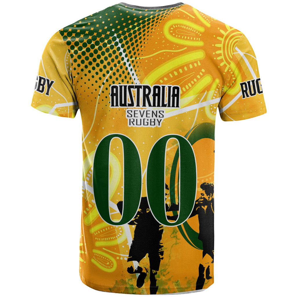 australia-national-rugby-sevens-team-t-shirt-custom-autralia-7s-team-rugby-championship-with-aboriginal-player-and-number-t-shirt