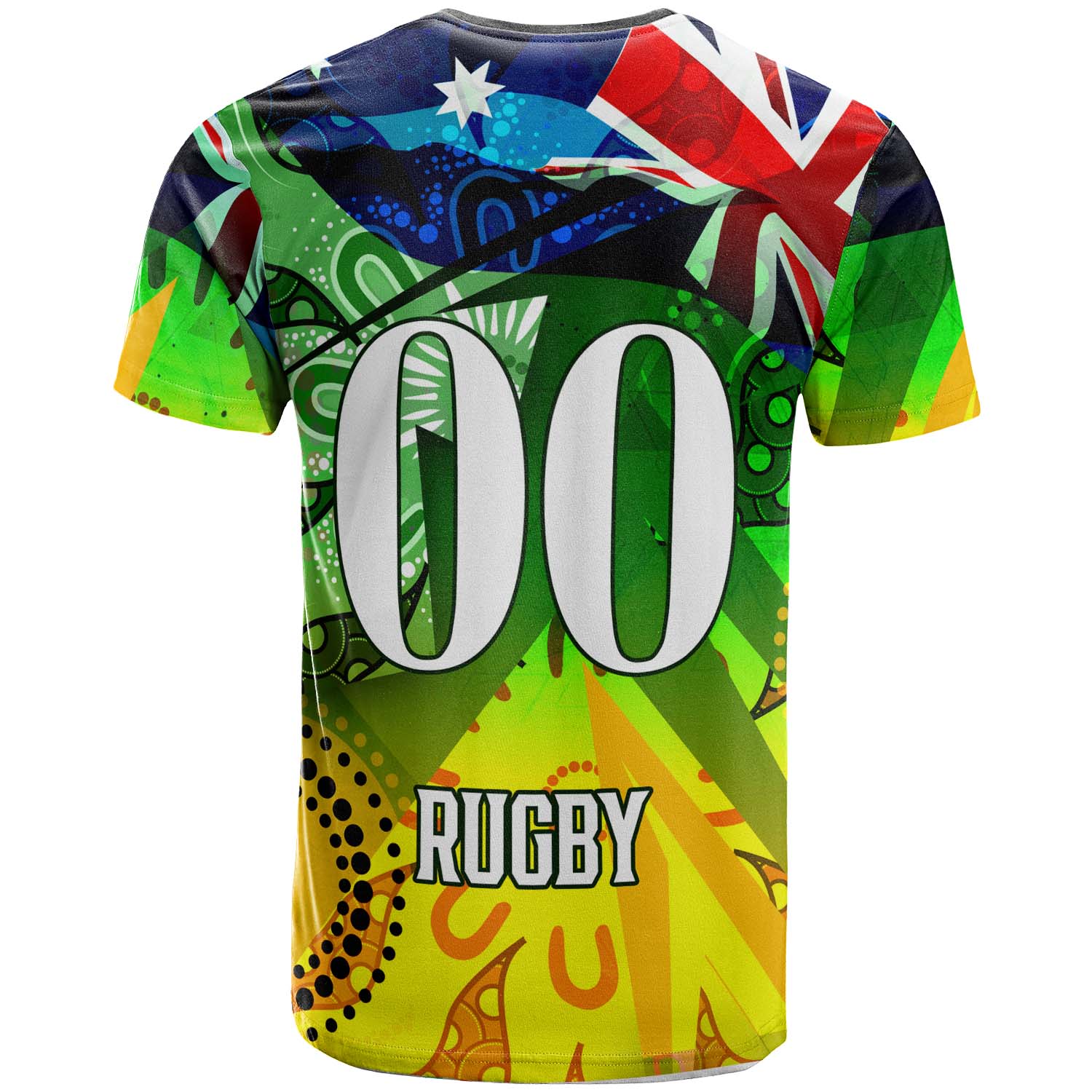 wallabies-rugby-t-shirt-custom-australia-national-rugby-championship-welcome-back-wally-aboriginal-player-and-number-t-shirt