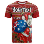 aboriginal-christmas-t-shirt-custom-australia-koala-ugly-christmas-with-aboriginal-inspired-red-t-shirt