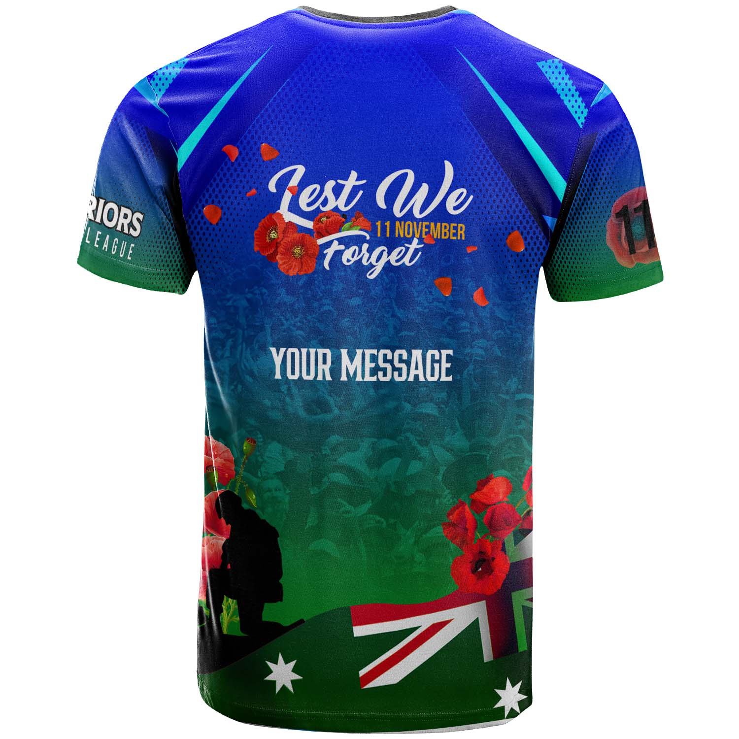 warriors-rugby-t-shirt-custom-warriors-remembrance-day-lest-we-forget-poppies-t-shirt