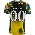 nrlw-eels-rugby-t-shirt-custom-eels-womens-rugby-league-with-aboriginal-dot-painting-player-and-number-t-shirt