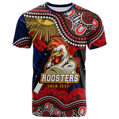 roosters-rugby-t-shirt-custom-anzac-day-sydney-roosters-aboriginal-culture-t-shirt-1