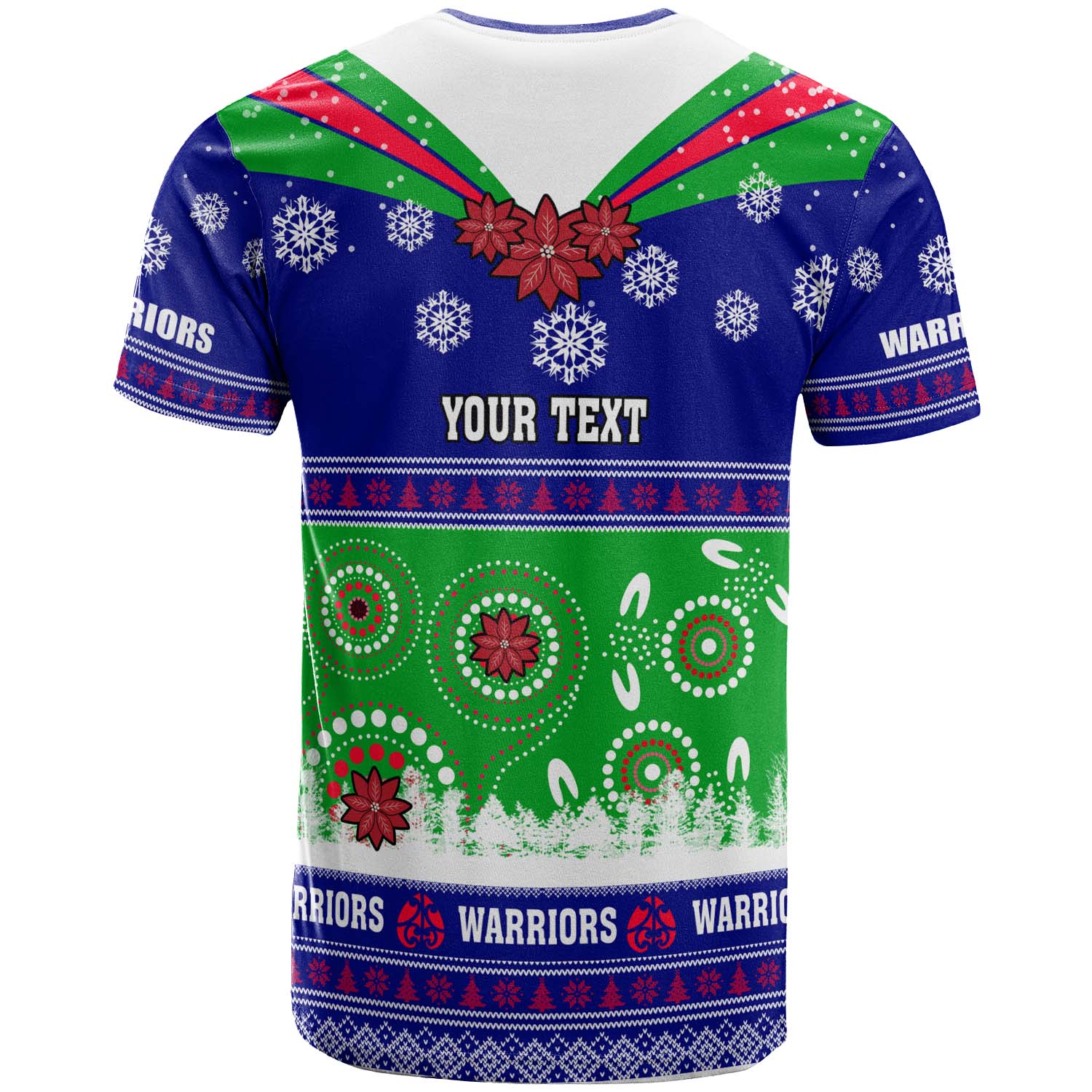 warriors-rugby-christmas-t-shirt-custom-warriors-ugly-christmas-and-aboriginal-patterns-t-shirt