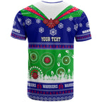 warriors-rugby-christmas-t-shirt-custom-warriors-ugly-christmas-and-aboriginal-patterns-t-shirt
