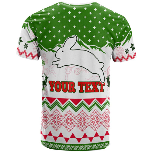 rabbitohs-rugby-christmas-t-shirt-custom-merry-christmas-rabbitohs-aboriginal-culture-t-shirt