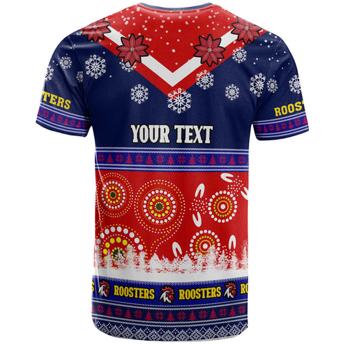 roosters-rugby-christmas-t-shirt-custom-roosters-ugly-christmas-and-aboriginal-patterns-t-shirt