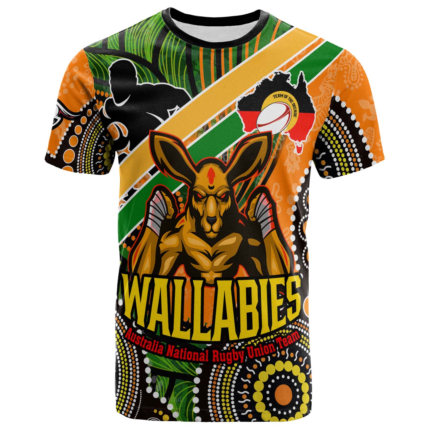 wallabies-rugby-t-shirt-custom-australia-national-rugby-championship-with-aboriginal-culture-player-and-number-t-shirt