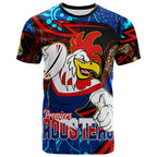 roosters-rugby-t-shirt-custom-roosters-mascot-with-rugby-aboriginal-dot-painting-player-and-number-t-shirt