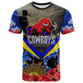 cowboys-rugby-t-shirt-aboriginal-anzac-day-cowboys-with-poppy-flower-indigenous-t-shirt