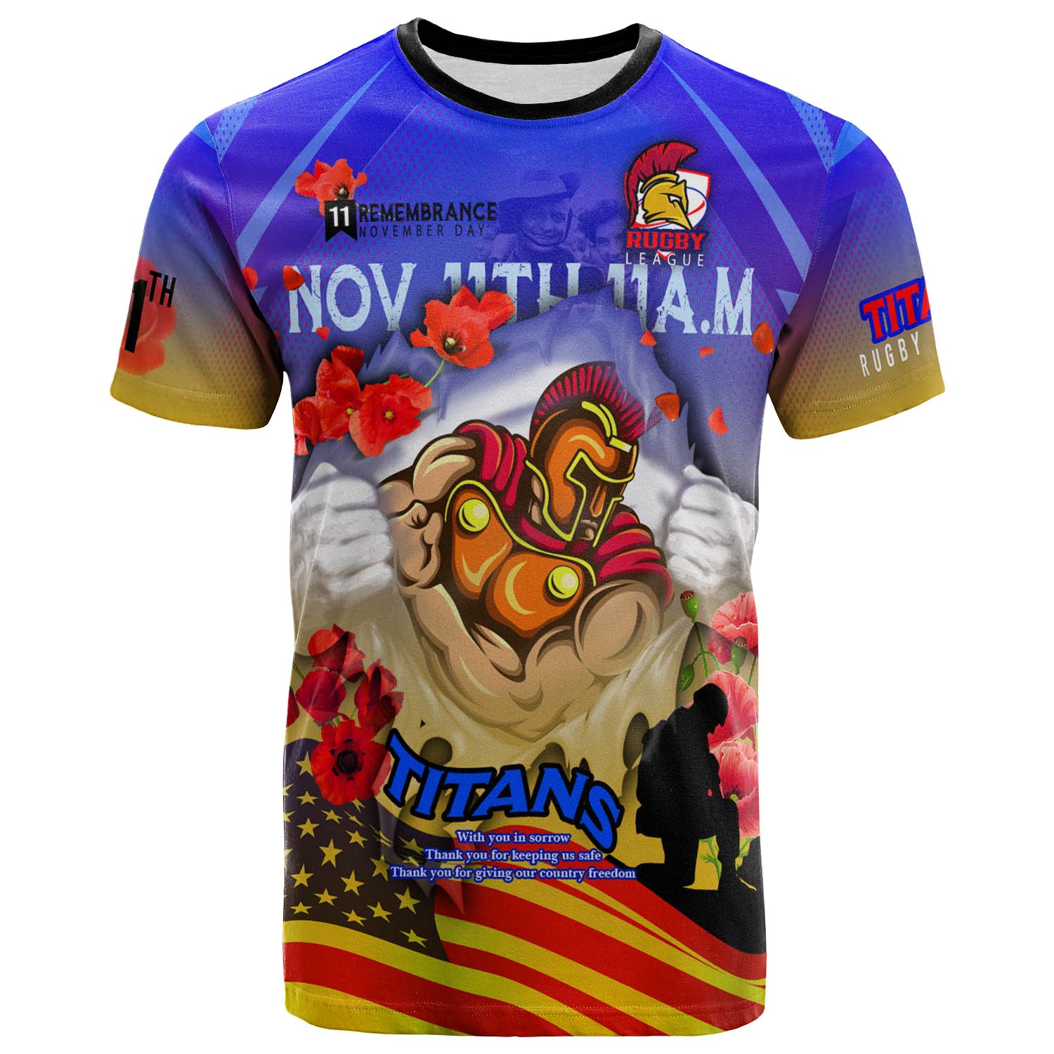 titans-rugby-t-shirt-custom-titans-remembrance-day-lest-we-forget-poppies-t-shirt