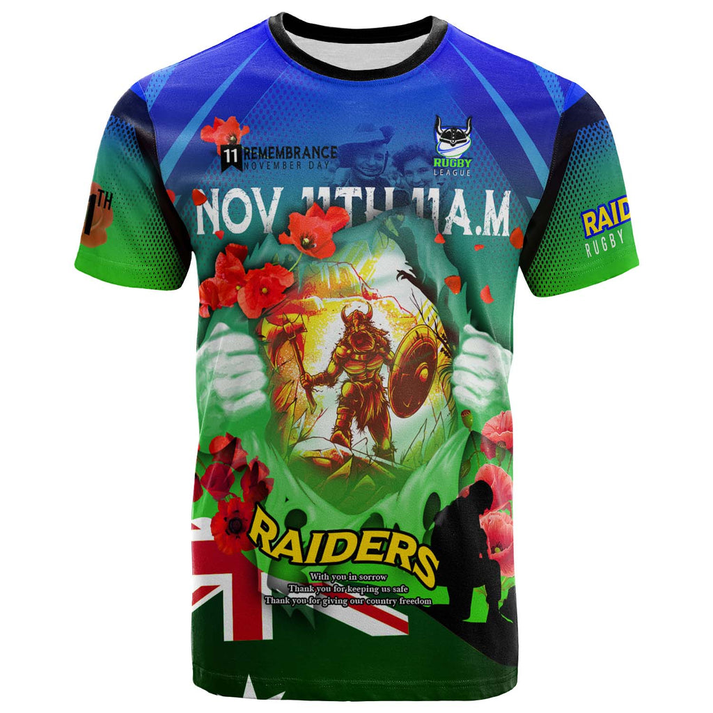 raiders-rugby-t-shirt-custom-raiders-remembrance-day-lest-we-forget-poppies-t-shirt