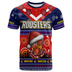 roosters-rugby-christmas-t-shirt-custom-roosters-ugly-christmas-and-aboriginal-patterns-t-shirt